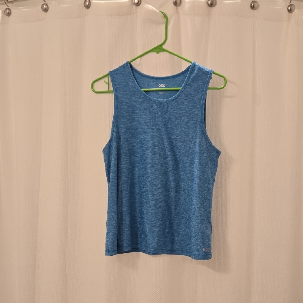 DSG Heather Blue Athletic Tank